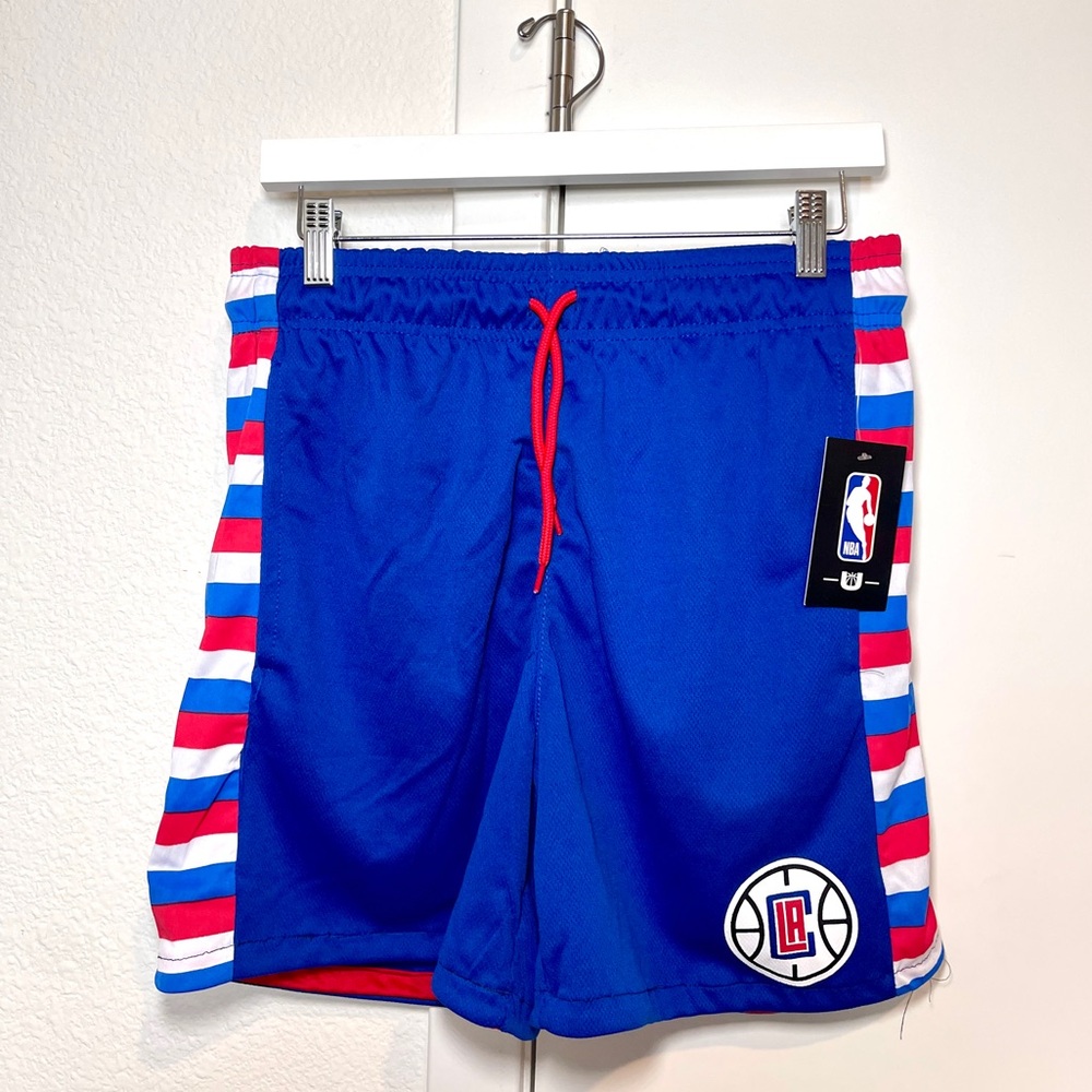 NBA LA Clippers | Big Boys Basketball Shorts Royal Blue
